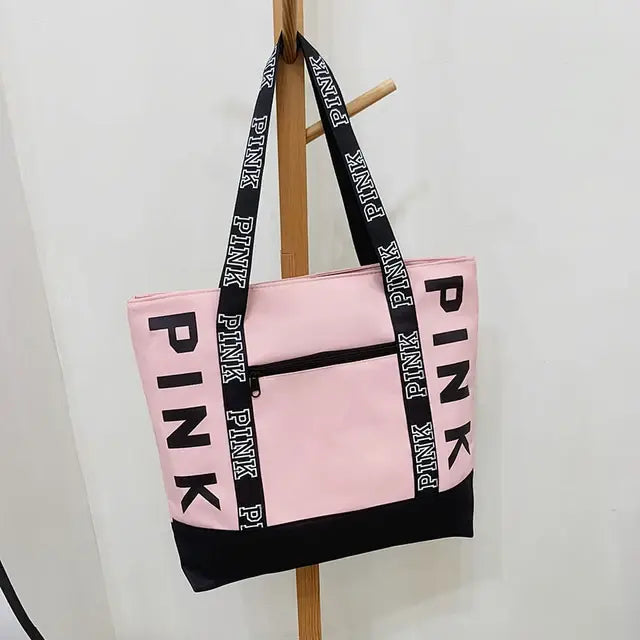 "PINK" Graphic Tote Bag