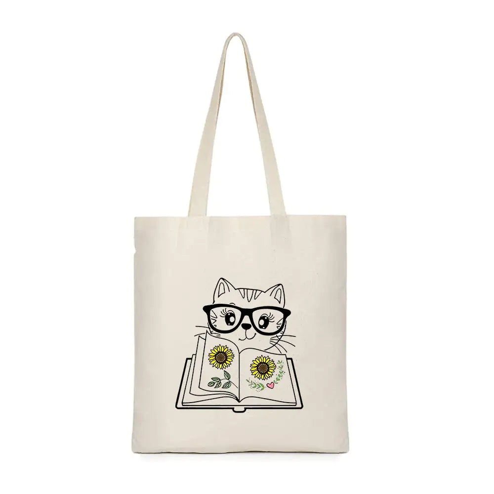 Sublimation Canvas Single Shoulder Tote Bag