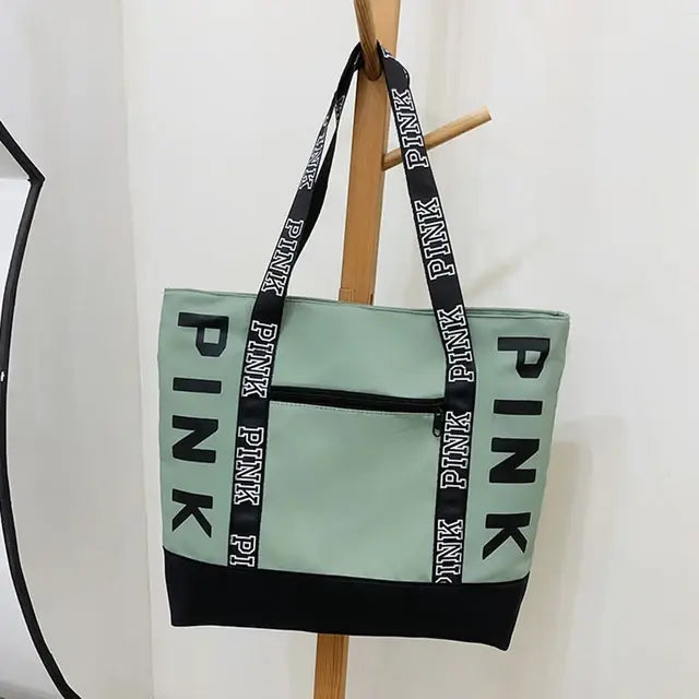 "PINK" Graphic Tote Bag