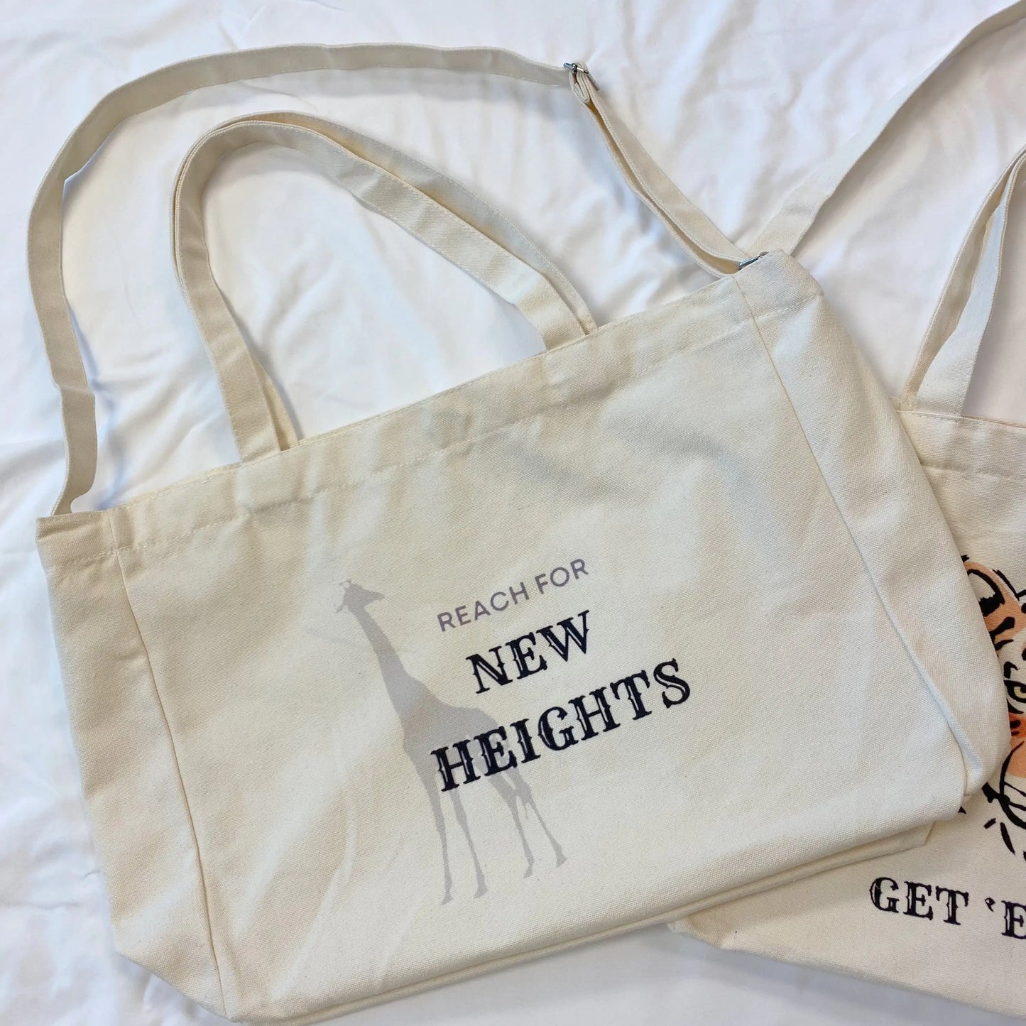 Words To Live By Canvas Tote