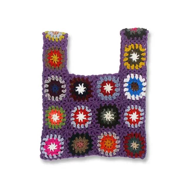 Boho Woven Tote Bag