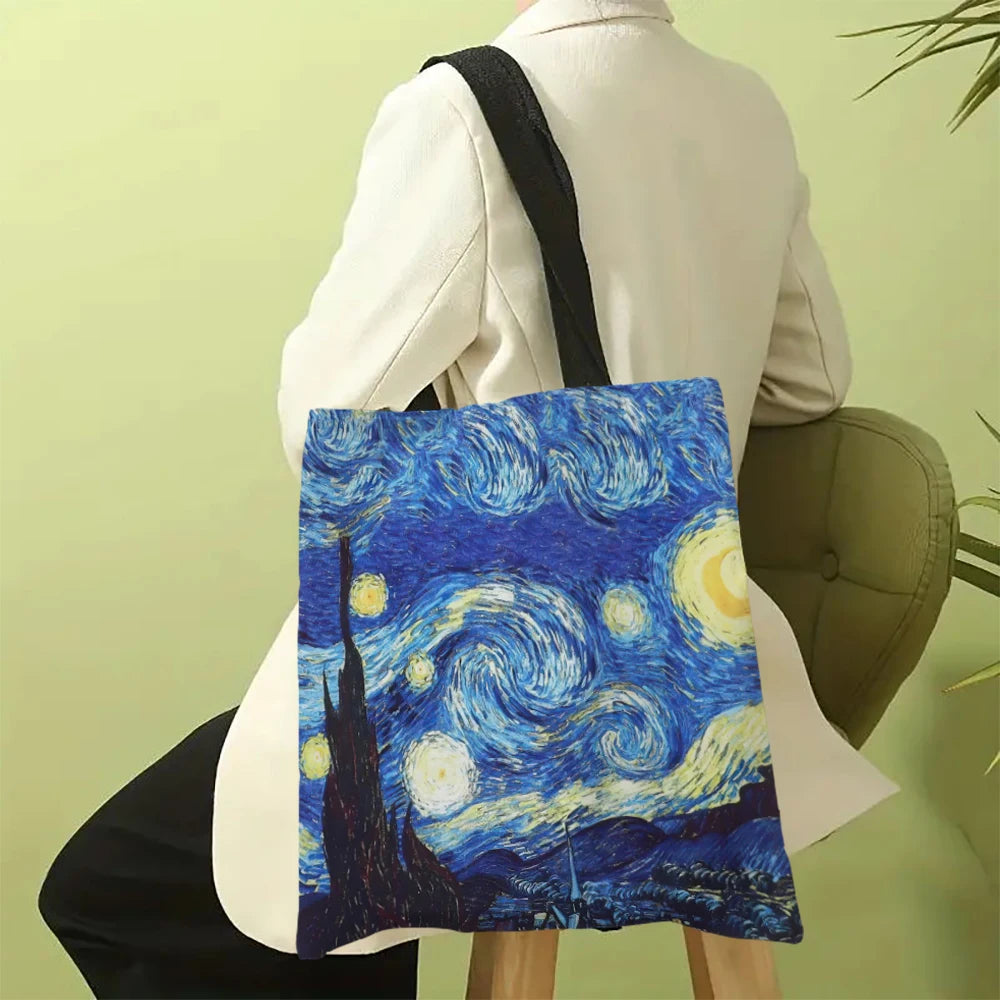 Canvas Tote Bag - Van Gogh Series