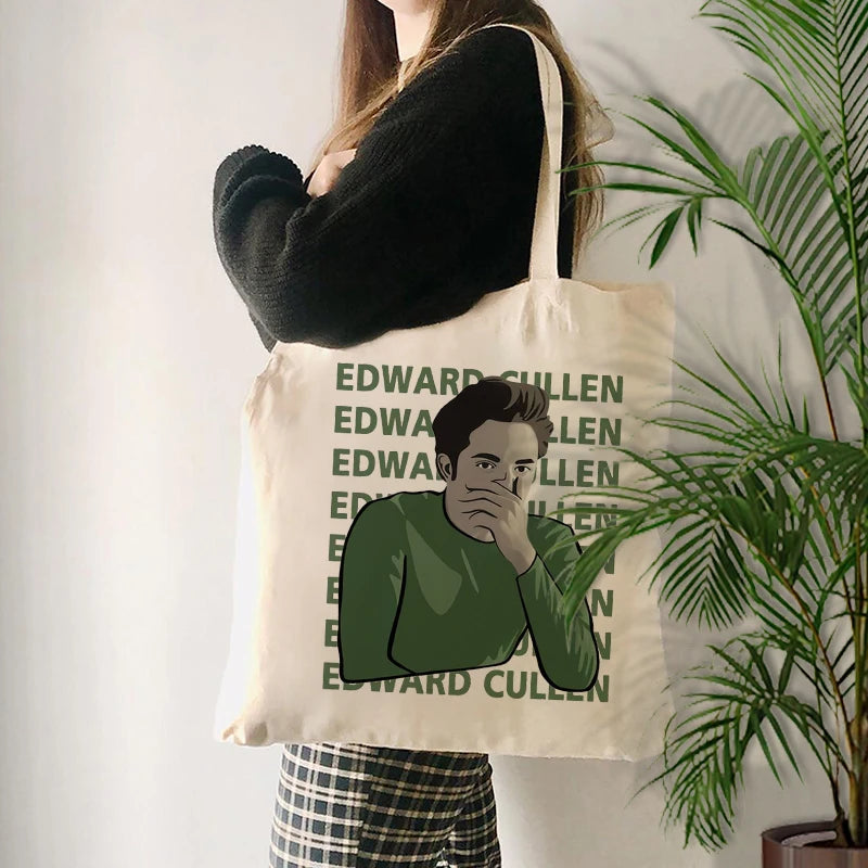 Twilight Movie Merchandise Pattern Tote Bag