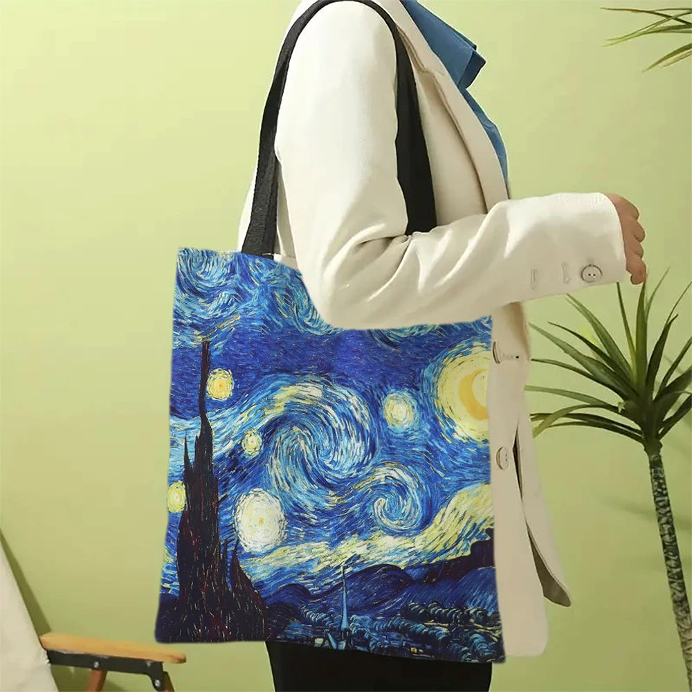 Canvas Tote Bag - Van Gogh Series