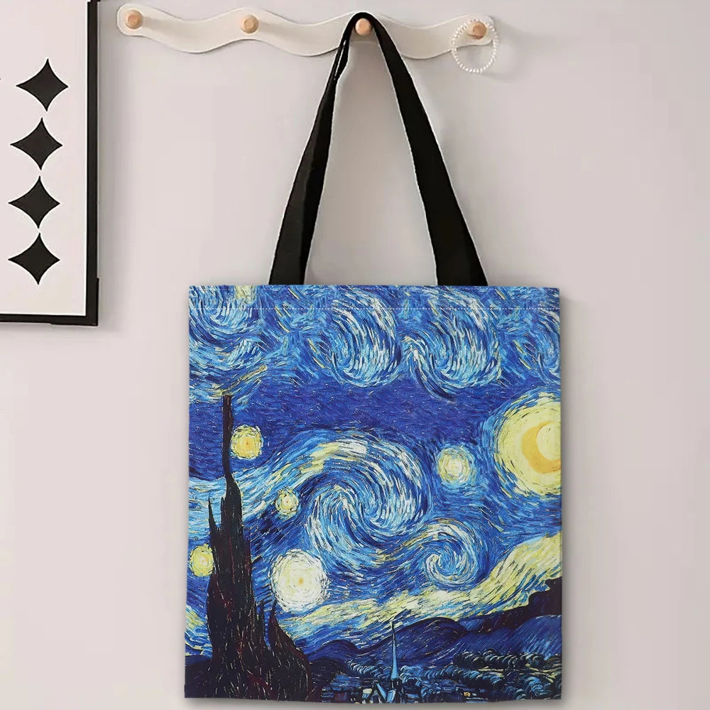 Canvas Tote Bag - Van Gogh Series