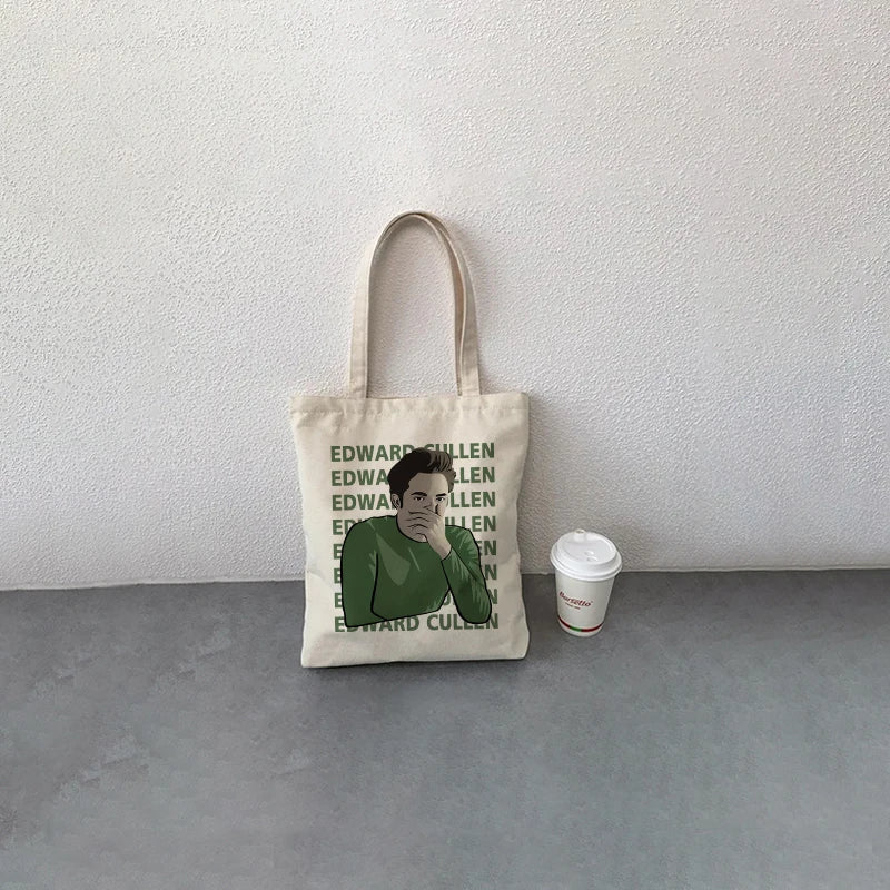 Twilight Movie Merchandise Pattern Tote Bag