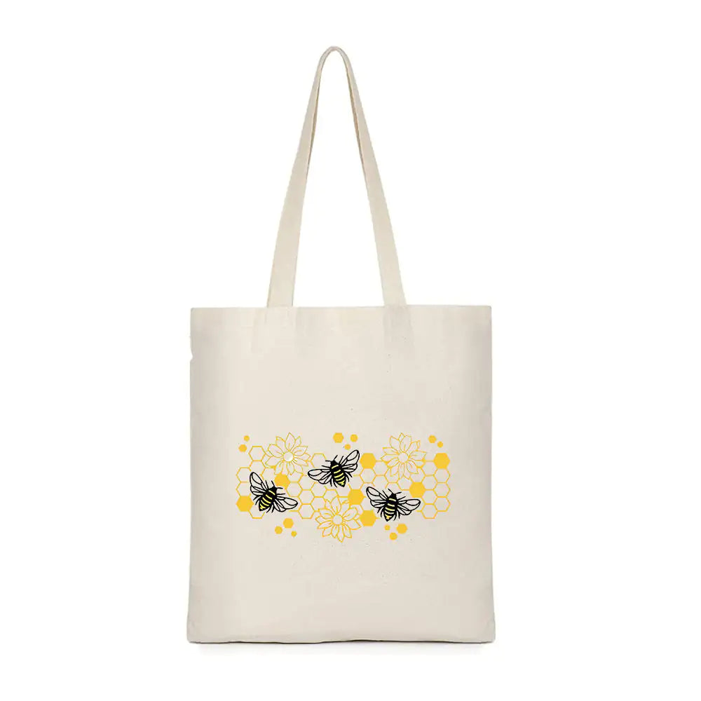 Sublimation Canvas Single Shoulder Tote Bag