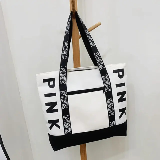 "PINK" Graphic Tote Bag