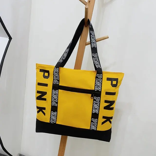 "PINK" Graphic Tote Bag