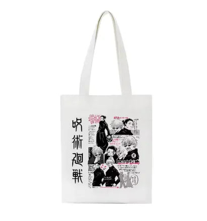 Jujutsu Kaisen Canvas Tote Bag