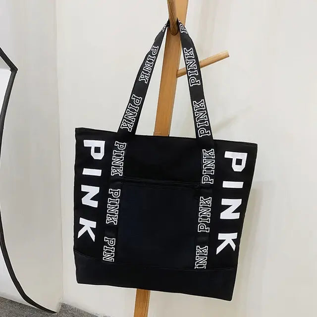 "PINK" Graphic Tote Bag