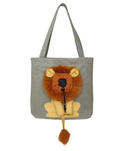 Lion Cat Tote Bag